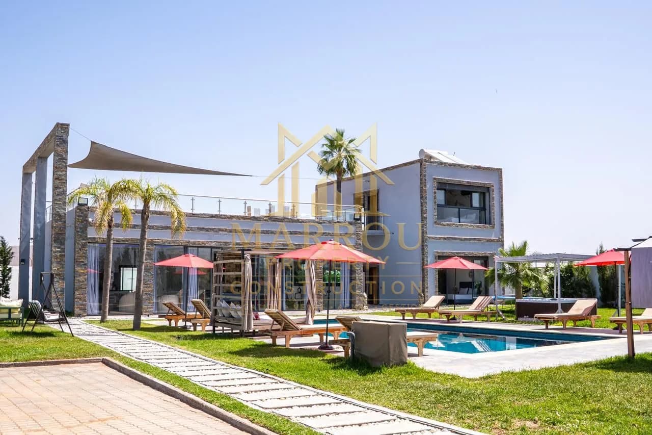  Villa de Prestige à Louer – Route de Casablanca (Bourrous) | Marrakech — thumbnail 2