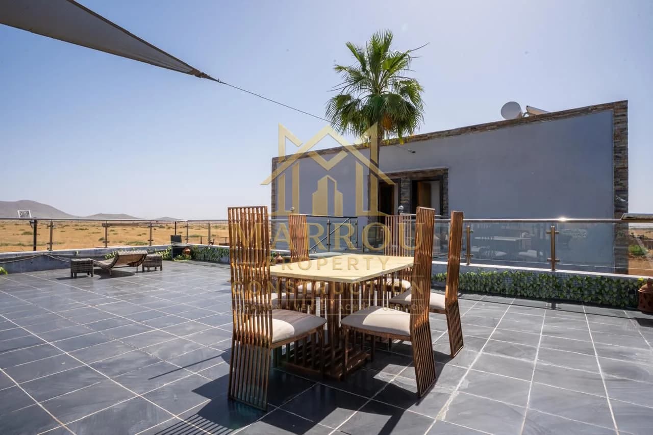 Villa de Prestige à Louer – Route de Casablanca (Bourrous) | Marrakech — thumbnail 7