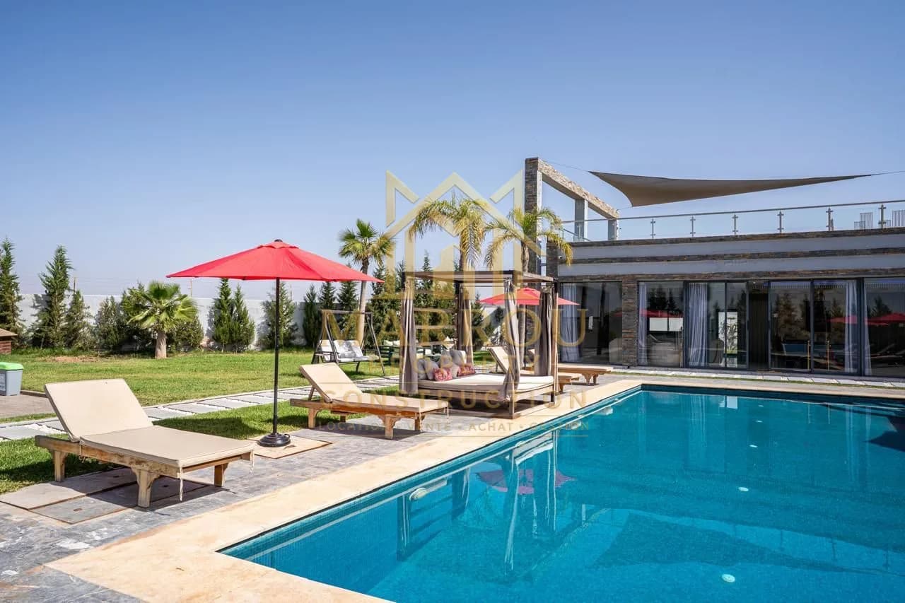  Villa de Prestige à Louer – Route de Casablanca (Bourrous) | Marrakech — thumbnail 14