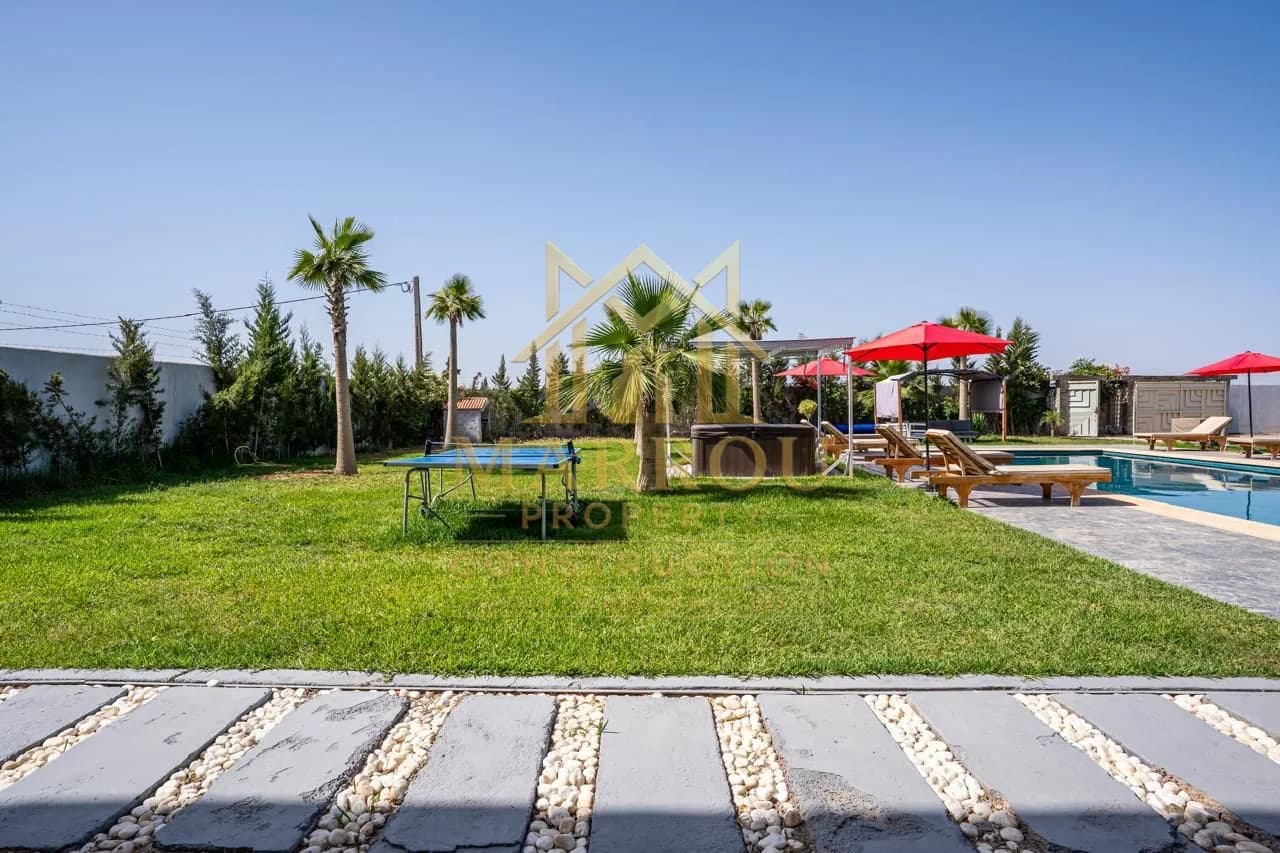  Villa de Prestige à Louer – Route de Casablanca (Bourrous) | Marrakech — thumbnail 20