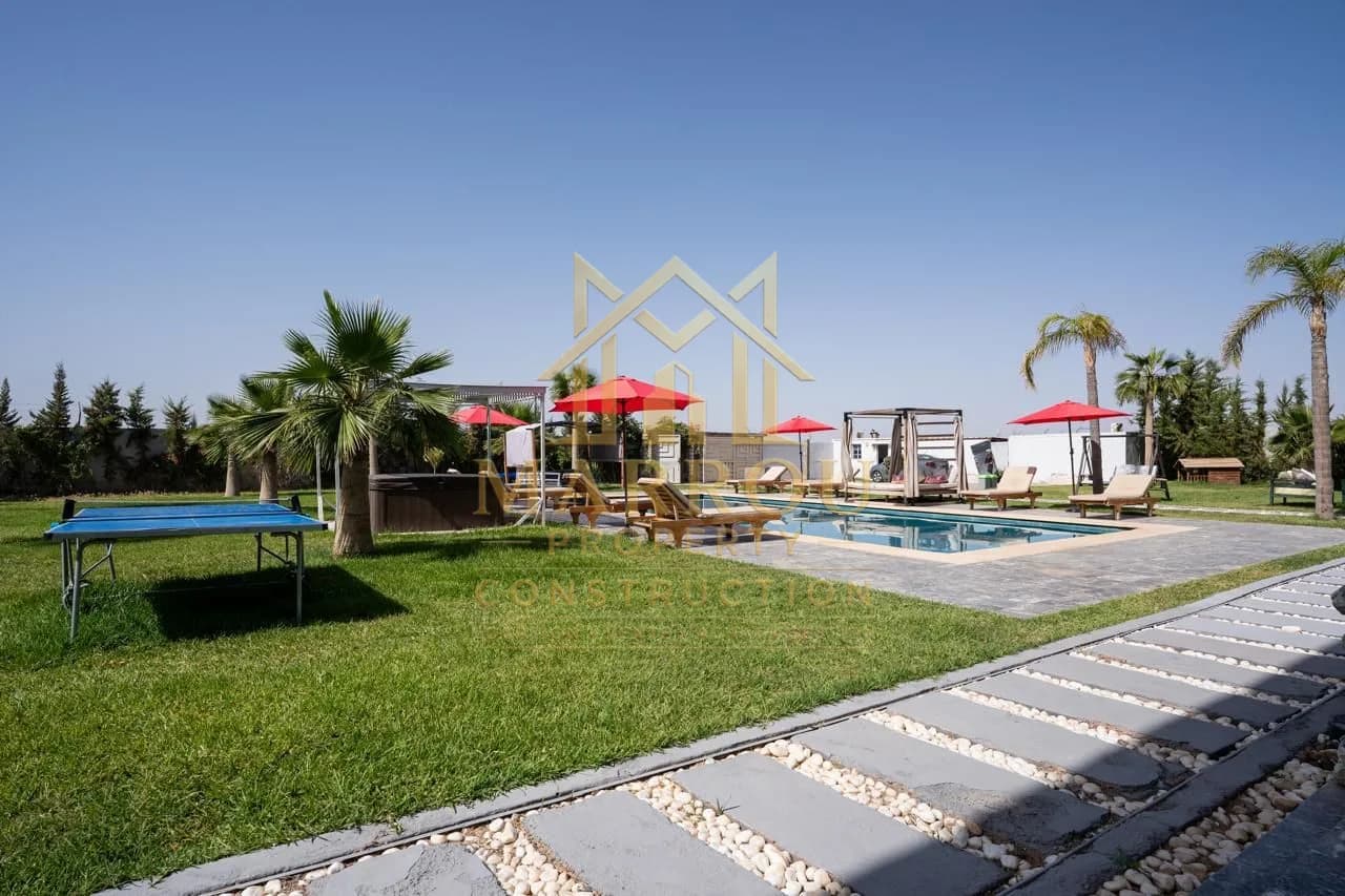  Villa de Prestige à Louer – Route de Casablanca (Bourrous) | Marrakech — thumbnail 21