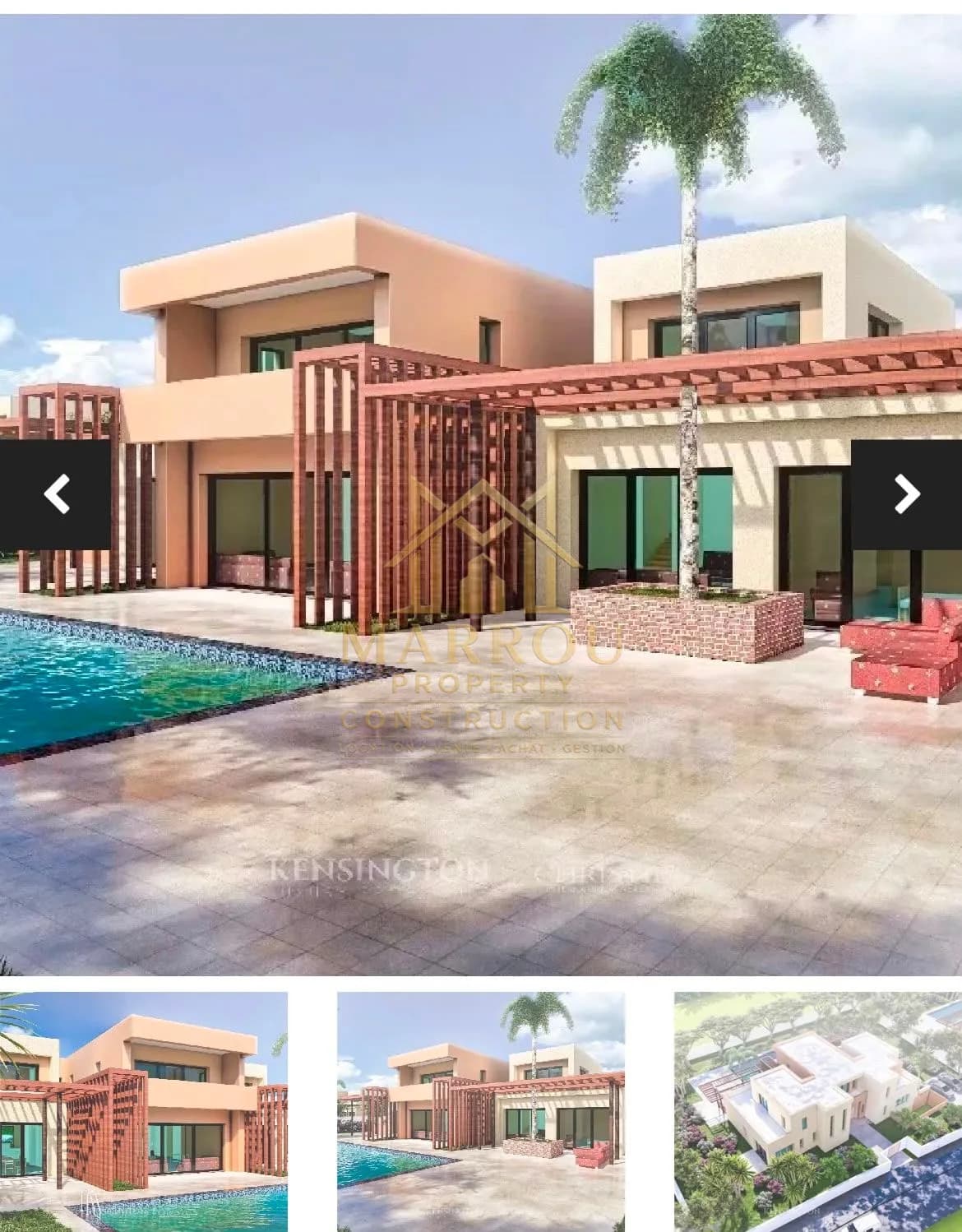  Villa Contemporaine Neuve à Vendre – Route de Fès | Marrakech — thumbnail 3