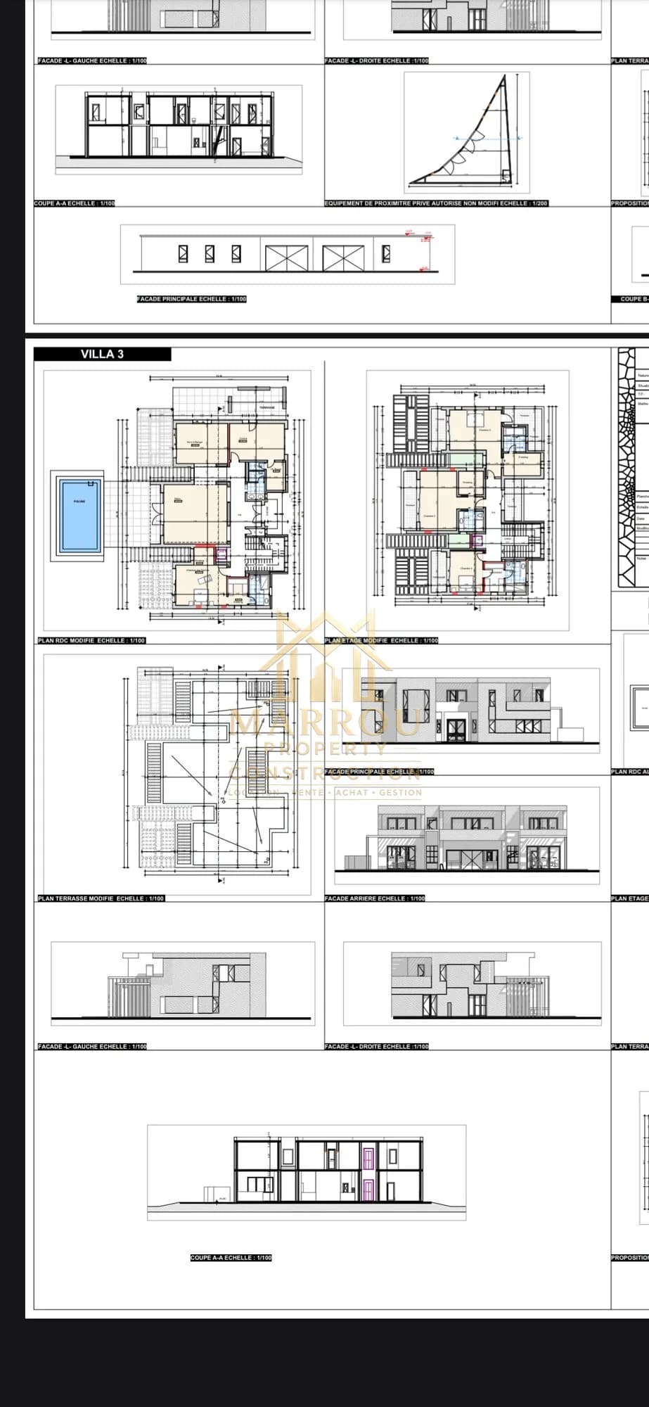  Villa Contemporaine Neuve à Vendre – Route de Fès | Marrakech — thumbnail 4