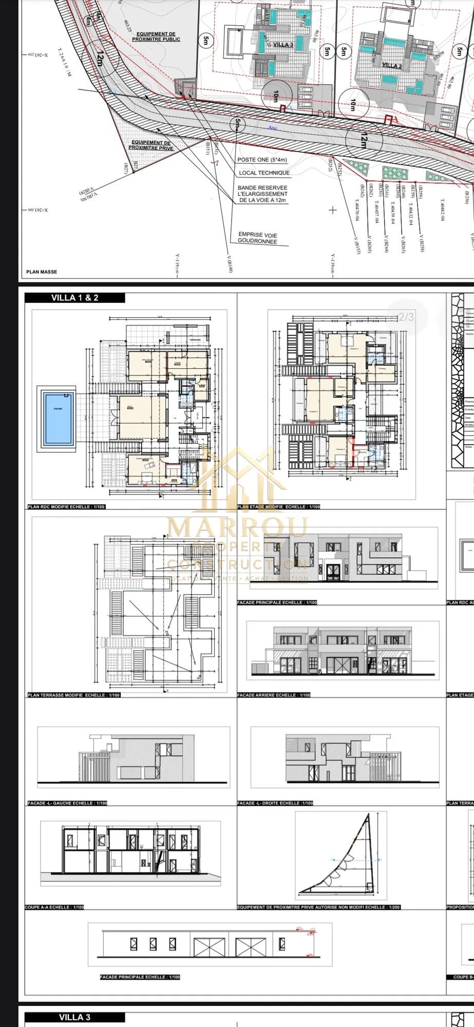 Villa Contemporaine Neuve à Vendre – Route de Fès | Marrakech — thumbnail 5