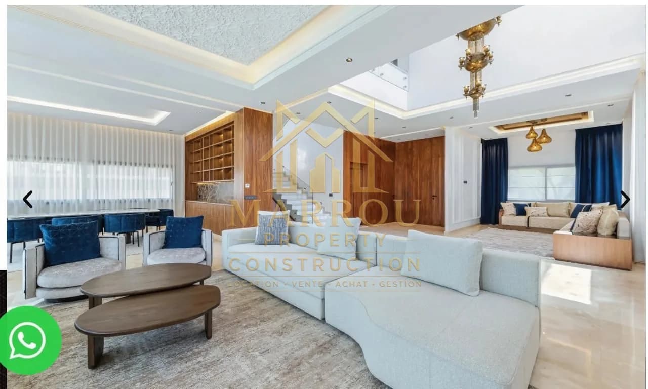 Villa Haut Standing à Vendre – Avenue Mohammed VI | Marrakech — thumbnail 6