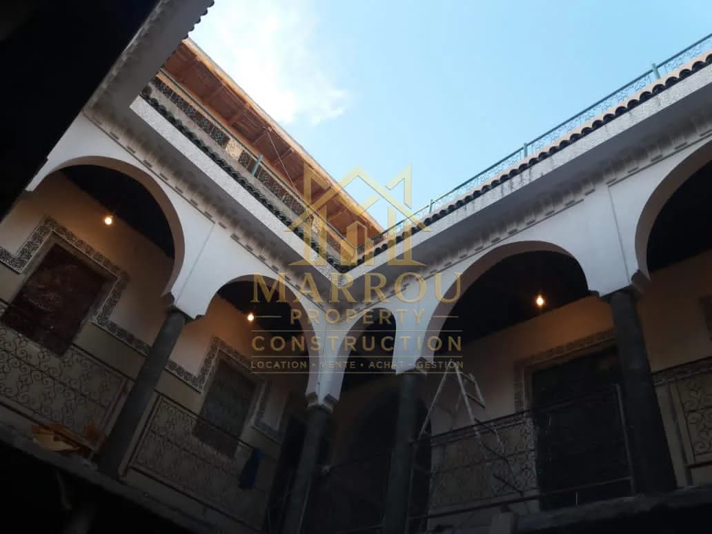 Riad à Vendre – Zaouïa El Abbasiya | Médina de Marrakech